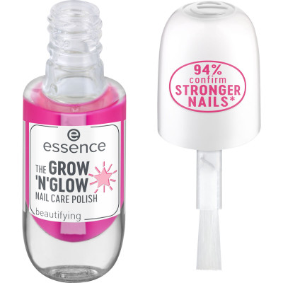 Rinforzante per Unghie Essence The Grow Glow 8 ml