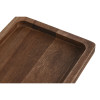 Vassoio Home ESPRIT Naturale Legno di acacia 25,5 x 14 x 2 cm