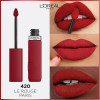 Rossetto liquido L'Oreal Make Up Infaillible Matte Resistance True Romance Nº 420 (1 Unità)