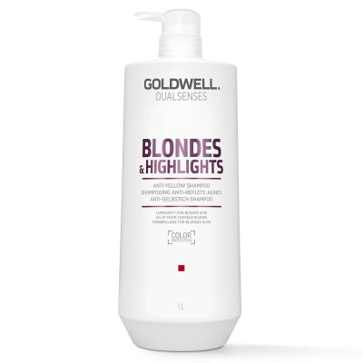 Shampoo Opacizzante per Capelli Biondi Goldwell Dualsense Nero Crema