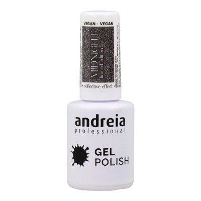 Smalto Semipermanente Andreia Polish Reflective Colors Md5 Argentato 10,5 ml
