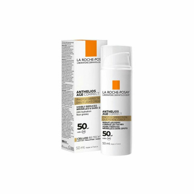 Protezione Solare Viso Anthelios Age Correct La Roche Posay Spf 50 (50 ml)