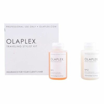 Set per Capelli Unisex Traveling Stylist Bond Multiplier & Perfector Olaplex Traveling Stylist (3 pcs) 3 Pezzi