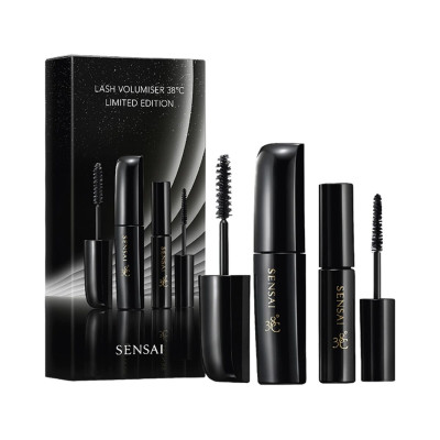 Set da Trucco Sensai Lash Volumiser 38ºC Mascara per Ciglia 2 Pezzi