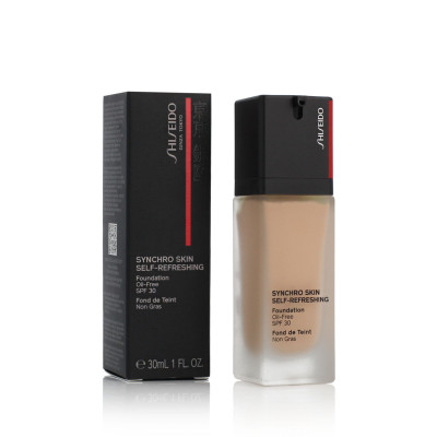 Base per Trucco Fluida Synchro Skin Self-Refreshing Shiseido 10116077301 Spf 30 30 ml