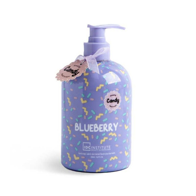 Gel Mani Disinfettante IDC Institute Candy Blueberry 500 ml Frutti di bosco