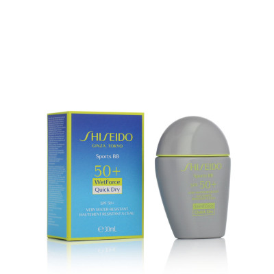 Protezione Solare Colorata Shiseido Sports BB SPF50+ SPF50+ Tonalità Media Spf 50 30 ml