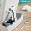Specchio a LED Pieghevole con Contenitore per Trucchi 3 in 1 Panomir InnovaGoods Bianco (Ricondizionati A)