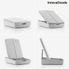 Specchio a LED Pieghevole con Contenitore per Trucchi 3 in 1 Panomir InnovaGoods Bianco (Ricondizionati A)