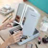 Specchio a LED Pieghevole con Contenitore per Trucchi 3 in 1 Panomir InnovaGoods Supporto da tavolo (Ricondizionati C)