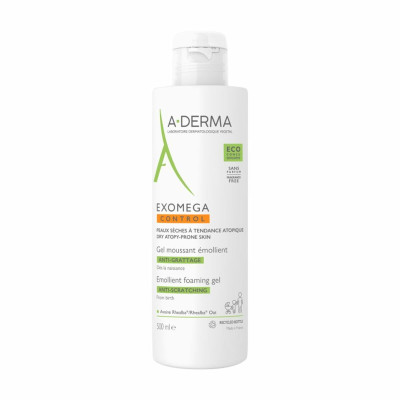 Protezione Solare Viso A-Derma Exomega Control 500 ml
