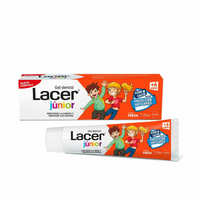 Dentifricio Lacer Fragola Junior (75 ml)