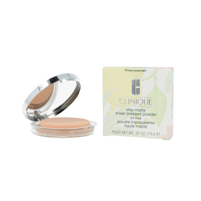 Polveri Compatte Clinique Stay-Matte Nº 02 Stay Neutral 7,6 g