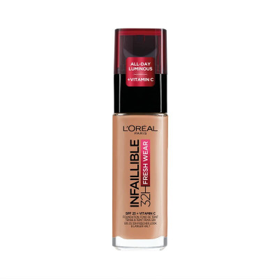 Base Cremosa per il Trucco L'Oreal Make Up Infaillible Nº 300-ambre (30 ml)