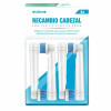 Testina di Ricambio Küken 34309 Bianco 4 Unità