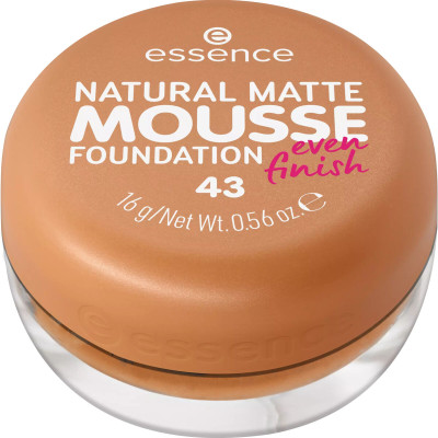 Base per il Trucco in Mousse Essence NATURAL MATTE Nº 43 16 g
