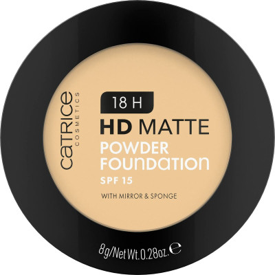 Base per il Trucco in Polvere Catrice HD Matte Nº 015N Spf 15 8 g