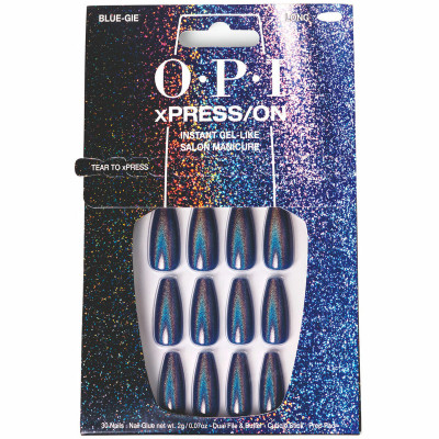 Unghie Finte Opi Blue-Gie 30 Pezzi