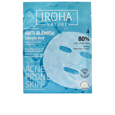 Maschera Viso Iroha ANTI-BLEMISH (1 Unità)