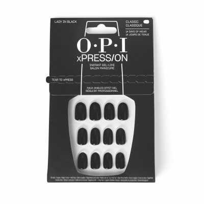 Unghie Finte Opi Lady in Black Lady In Black 30 Pezzi