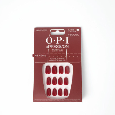 Unghie Finte Opi  Big Apple Red Big Apple Red 30 Pezzi