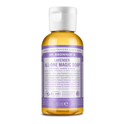 Sapone Liquido Dr Bronner's 60 ml Lavanda