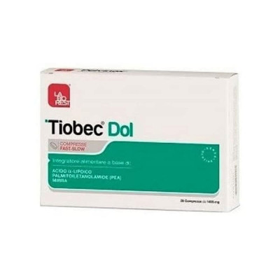 Compresse Tiobec Tiobec Dol (20 Unità)