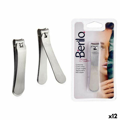Tagliaunghie Berilo 1703240 Argentato Metallo (12 Unità)