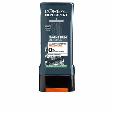 Gel Doccia L'Oreal Make Up Men Expert Magnesium Defense (400 ml)