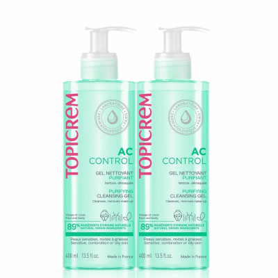 Gel Detergente Viso Topicrem AC TOPICREM 400 ml