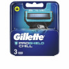Ricambio di Lamette per Rasatura Gillette Fusion Proshield Chill 3 Pezzi