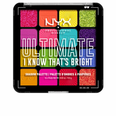 Palette di Ombretti NYX Ultimate I know that's bright 16 x 0,83 g