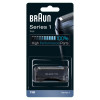Testina del rasoio Braun 11B Nero