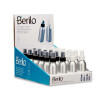 Bottiglia per nebulizzare Berilo CH9979-2 Bianco Nero Trasparente Argentato Alluminio polipropilene 100 ml (24 Unità)