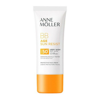 Crema Viso Idratante Âge Sun Rerist BB Cream Anne Möller SPF	50+ (50 ml)