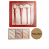 Set da Trucco Revolution Make Up Marrone Dorato Illuminante 3 Pezzi (3 Unità)