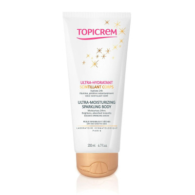 Latte Corpo Topicrem Um Sparkling 200 ml Dorato (1 Unità)
