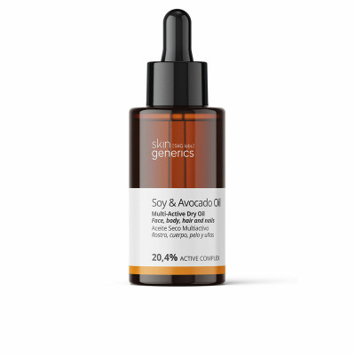 Olio Corpo Essenziale Skin Generics   30 ml Soia Avocado Multifunzionale