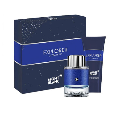 Cofanetto Profumo Uomo Montblanc Explorer Ultra Blue 2 Pezzi