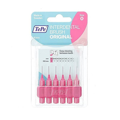 Spazzolini interdentali Tepe Rosa 6 Unità