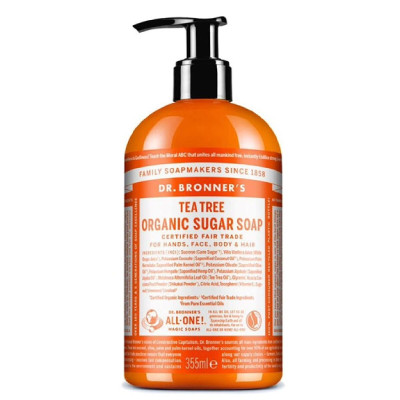 Sapone per le Mani Dr Bronner's Tea Tree 355 ml