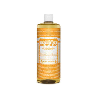 Sapone Liquido Dr Bronner's 18 in 1 Citrus Orange 945 ml