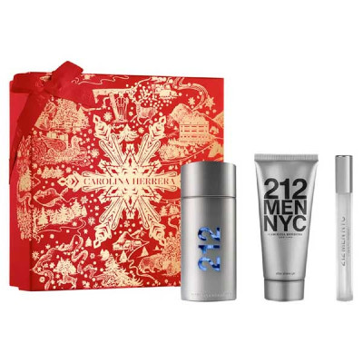 Cofanetto Profumo Uomo Carolina Herrera 212 Men EDT 100 ml