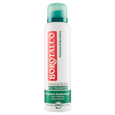 Deodorante Spray Borotalco Invisible 150 ml