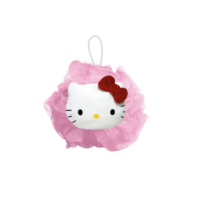 Spugna per il Corpo Hello Kitty Rosa 20 % Poliestere 12 x 12 x 12 cm