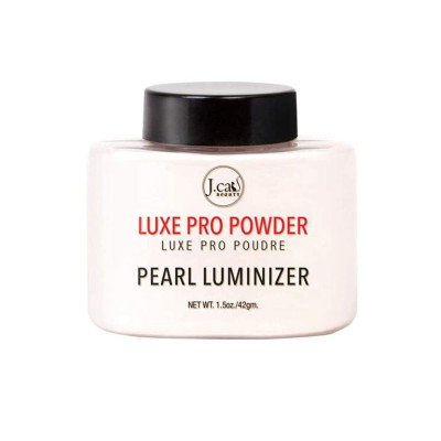 Polveri Fissanti per il Trucco J.Cat LUXE PRO POWDER PEARL LUMINIZER 42 g