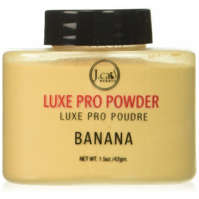 Polveri Fissanti per il Trucco J.Cat LUXE PRO POWDER BANANA 42 g
