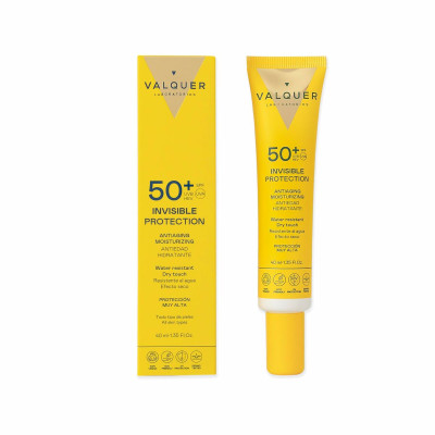Protezione Solare Viso Valquer Spf 50 40 ml Bianco