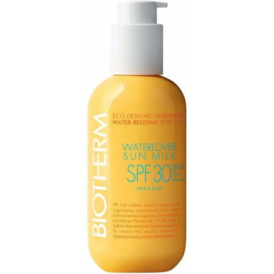 Protezione Solare Waterlover Sun Milk Biotherm SPF 30 (200 ml)