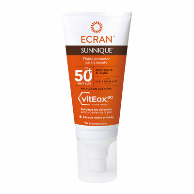 Protezione Solare Viso Ecran Marrone Spf 50 50 ml